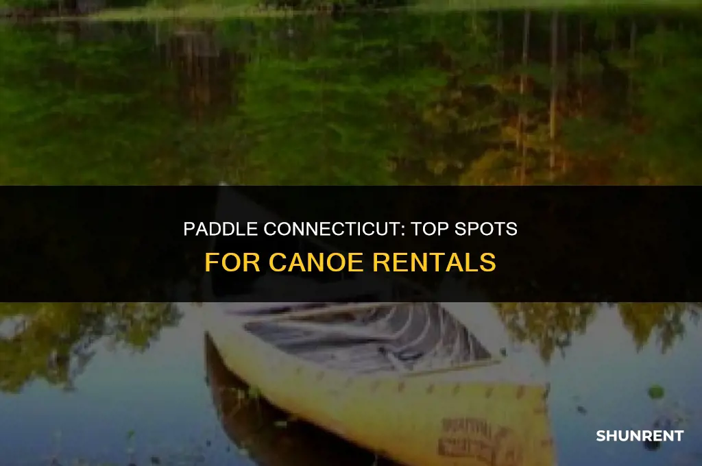 where to rent a canoe in ct