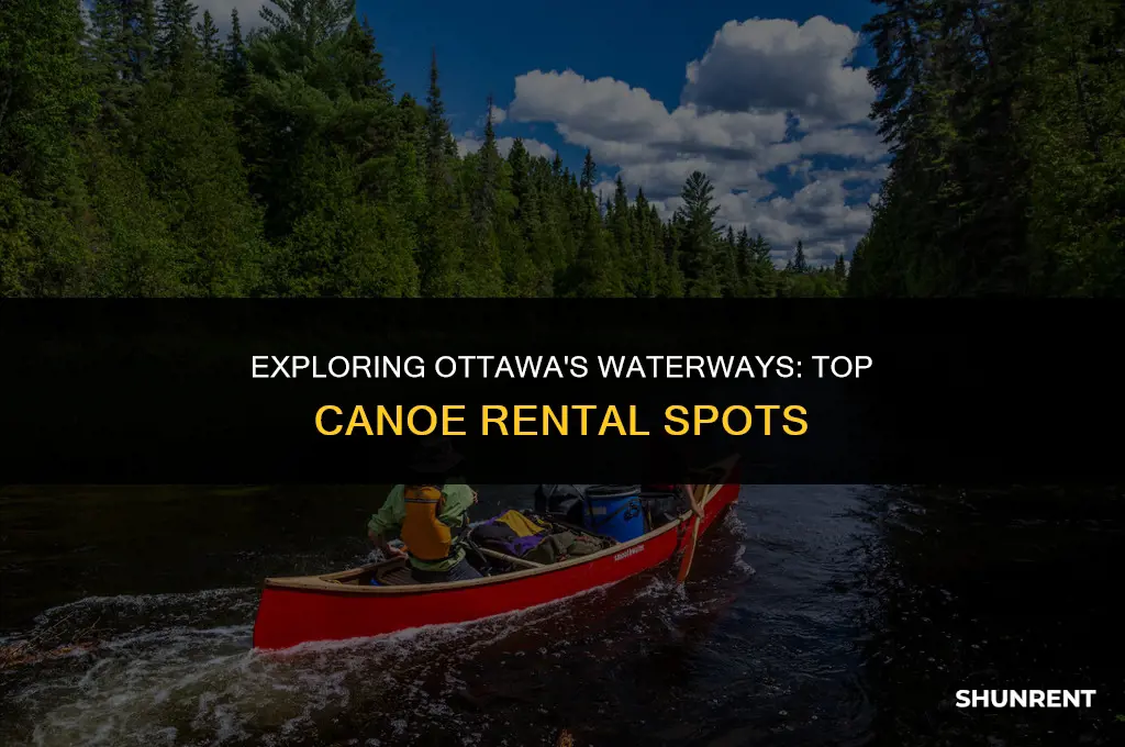 where to rent a canoe in ottawa