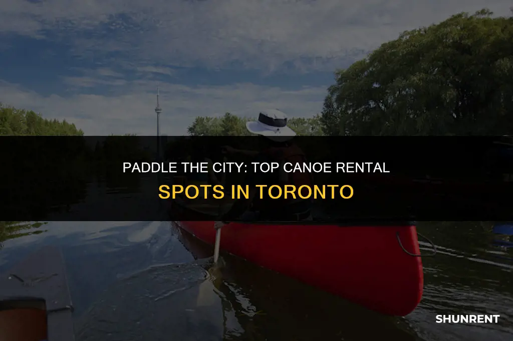 where to rent a canoe in toronto