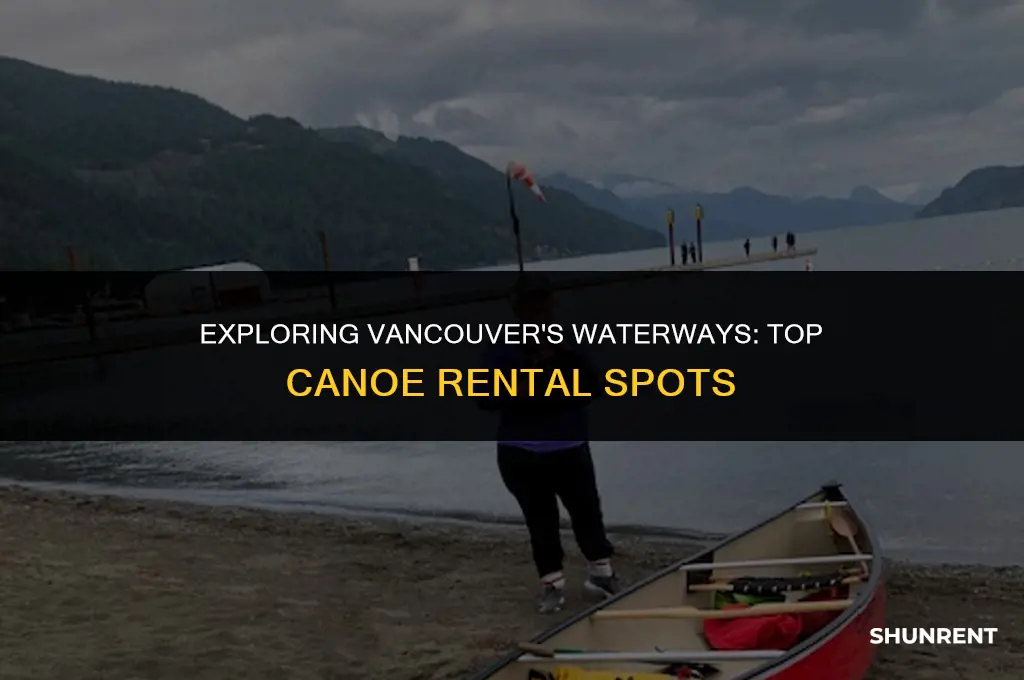 where to rent a canoe in vancouver