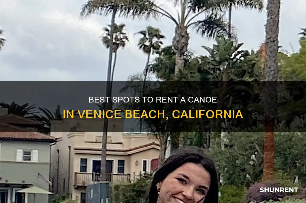 where to rent a canoe in veinice beach
