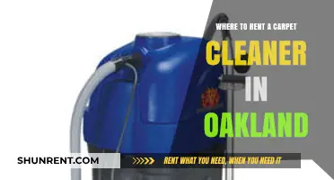 Top Spots to Rent Carpet Cleaners in Oakland, CA