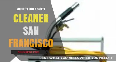 Top Spots to Rent Carpet Cleaners in San Francisco