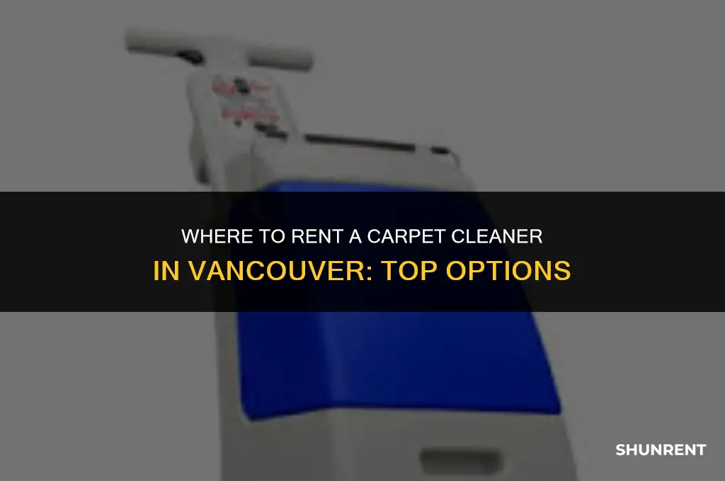 where to rent a carpet cleaner vancouver