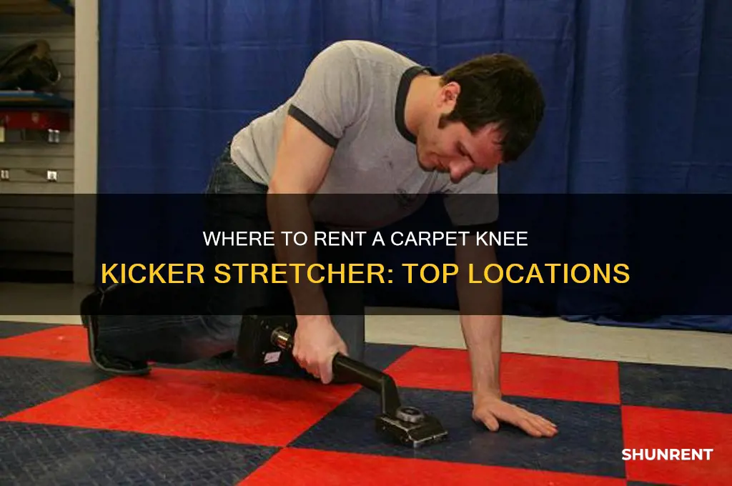 where to rent a carpet knee kicker stretcher