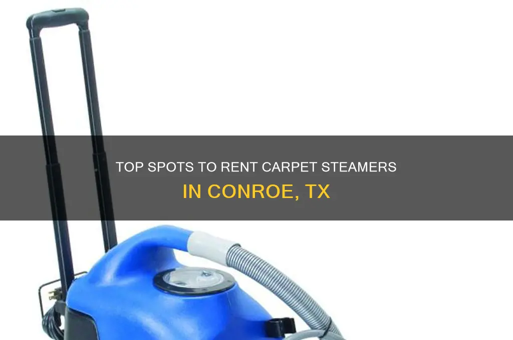 where to rent a carpet steamer in conroe tx