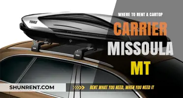 Top Car Top Carrier Rental Options in Missoula, MT