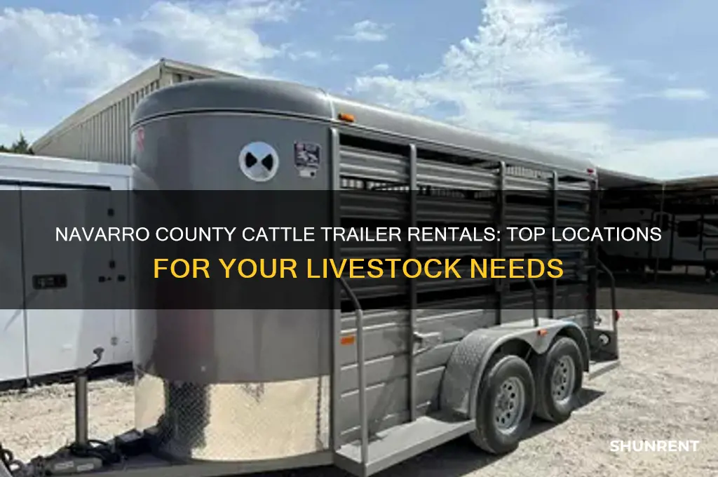 where to rent a cattle trailer in navarro county