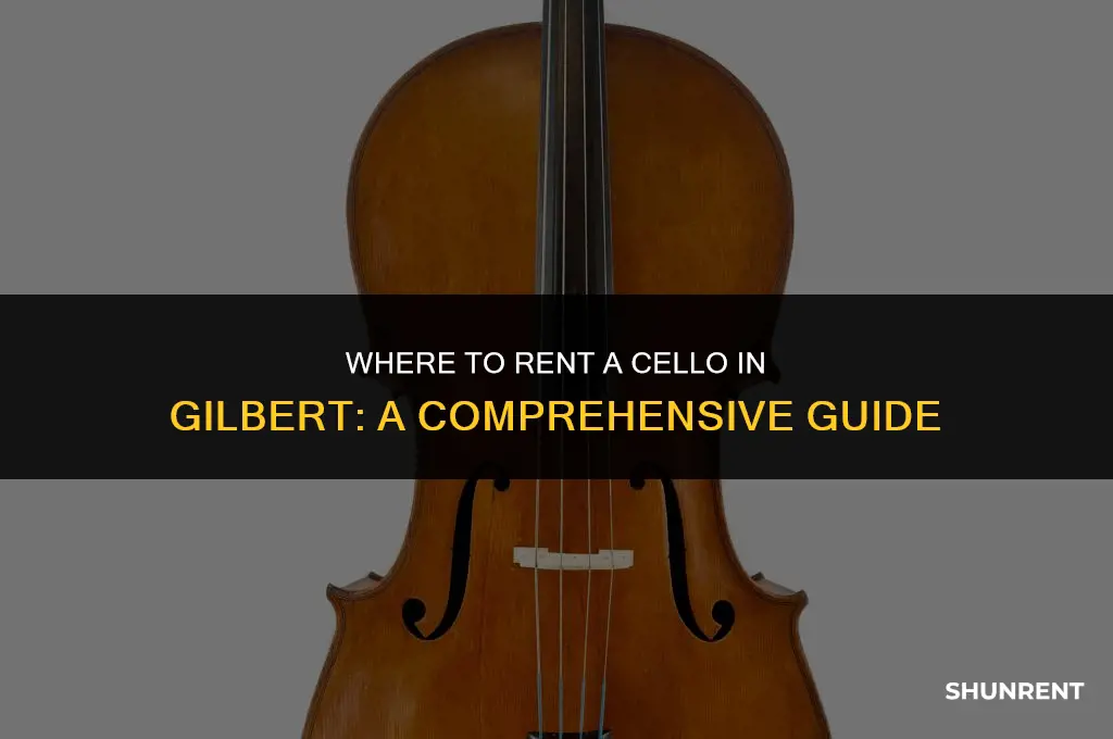 where to rent a cello in gilbert