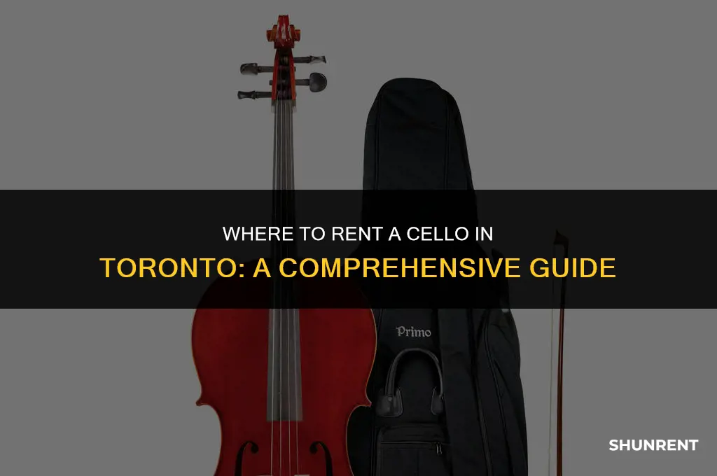 where to rent a cello in toronto