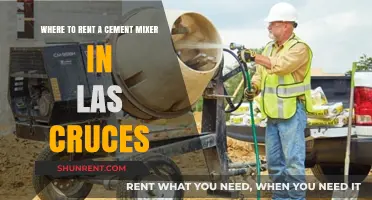 Las Cruces Cement Mixer Rentals: Top Locations for Easy Hire