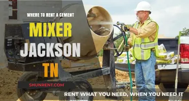 Top Cement Mixer Rental Locations in Jackson, TN: A Guide