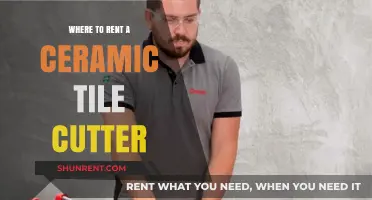 Where to Rent a Ceramic Tile Cutter: A Comprehensive Guide
