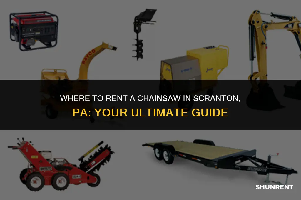 where to rent a chainsaw scranton pa