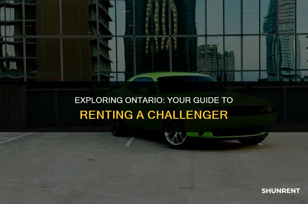 where to rent a challenger in ontario