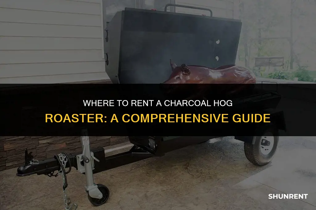 where to rent a charcoal hog roaster