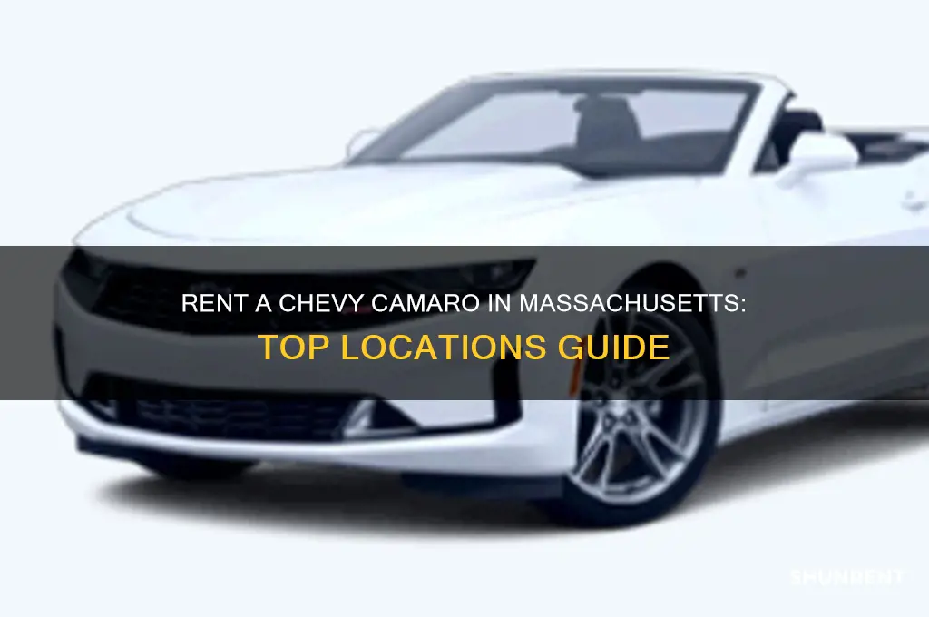 where to rent a chevy camaro in massachusetts