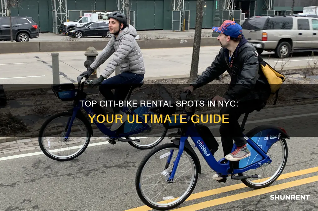 where to rent a citi-bike in new york city