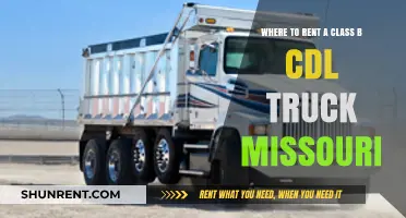 Renting a Class B CDL Truck in Missouri: Top Locations Guide