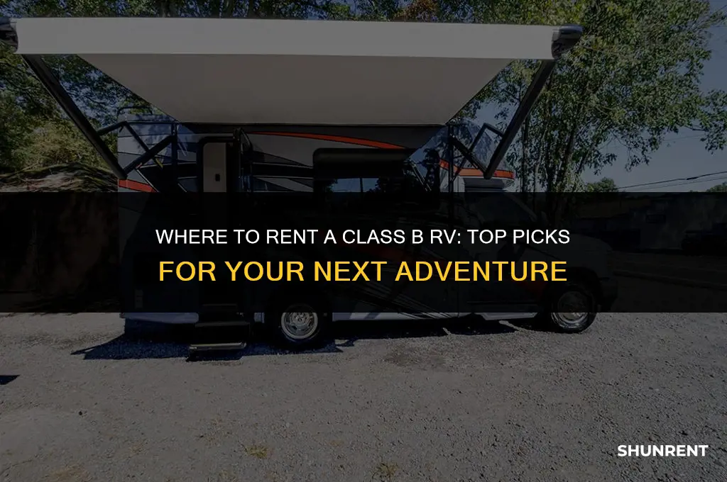 where to rent a class b rv
