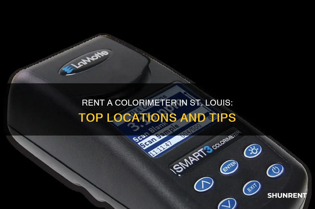 where to rent a colorimeter in st louis