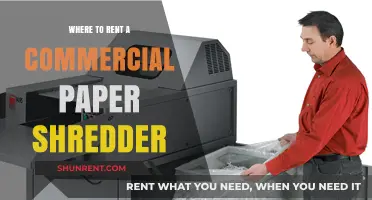 Secure Shredding Solutions: Where to Rent a Commercial Paper Shredder