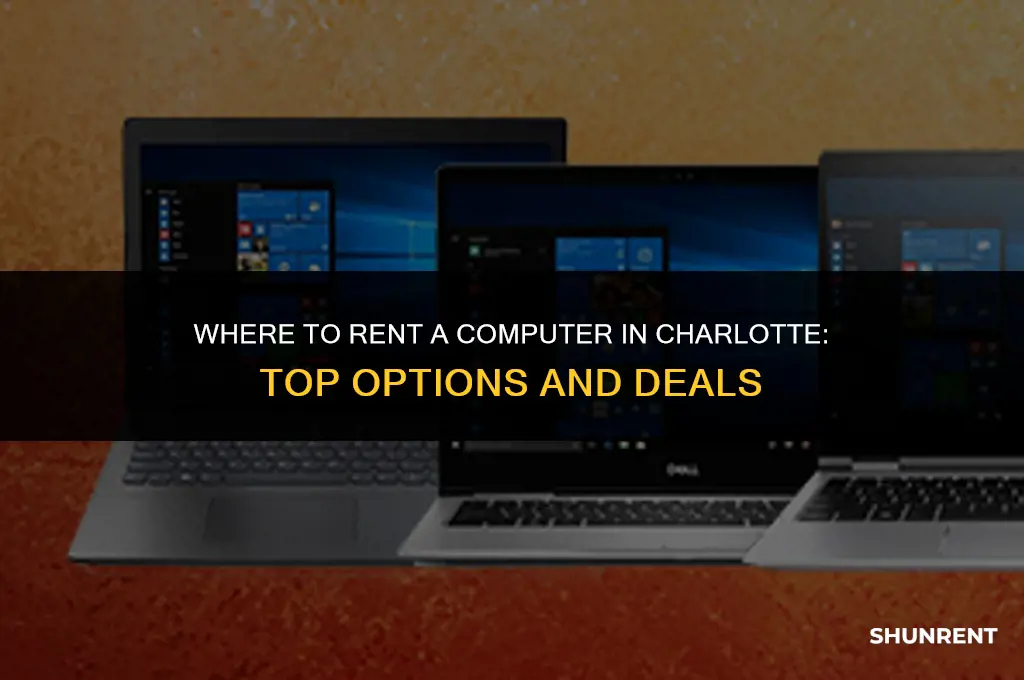 where to rent a computer in charlotte