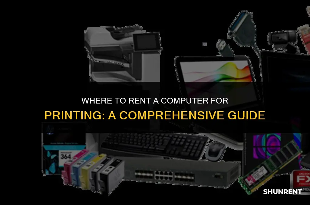 where to rent a computer to print