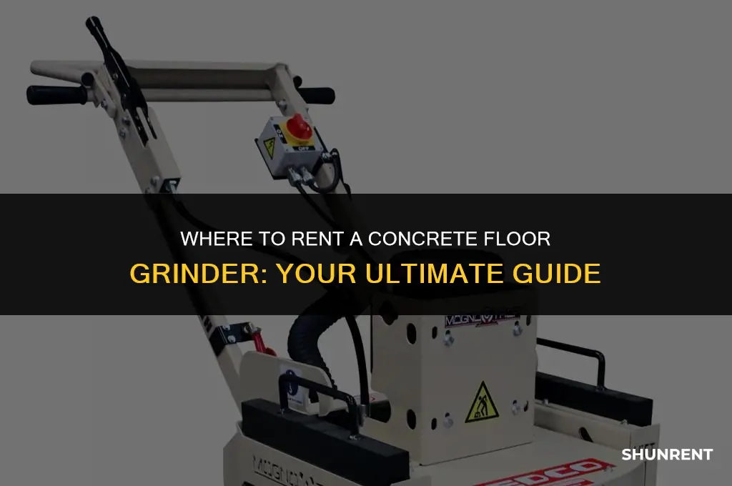 where to rent a concrete floor grinder