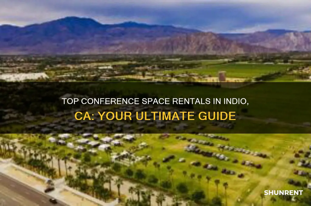 where to rent a conference space in indio ca