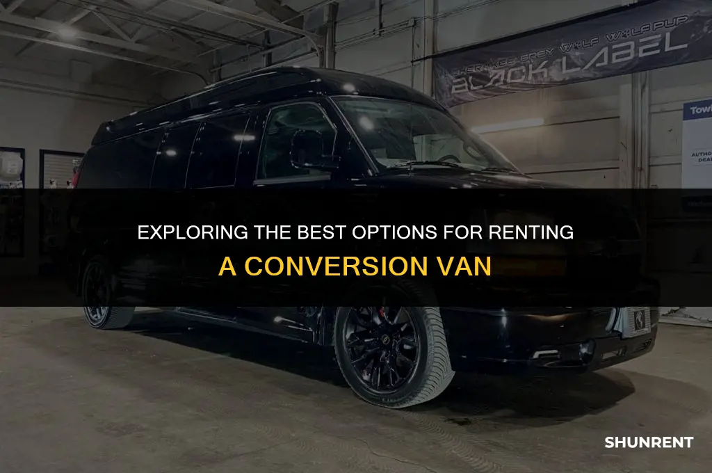 where to rent a conversion van from