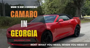 Top Spots to Rent a Convertible Camaro in Georgia