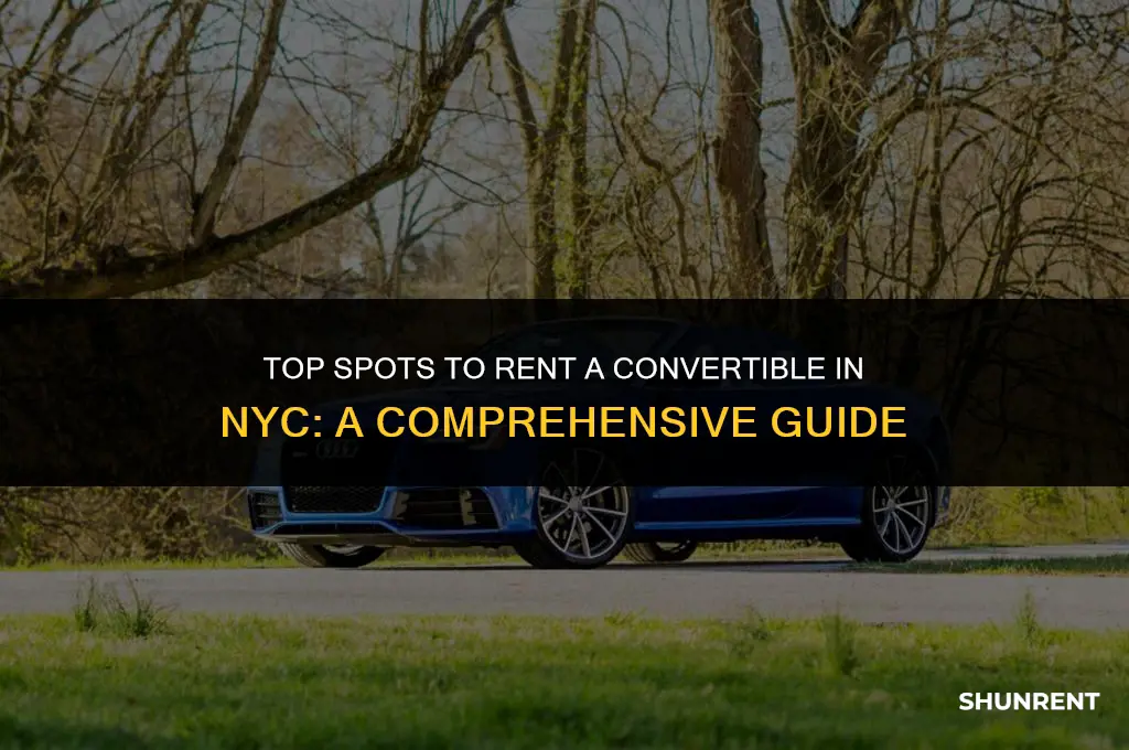 where to rent a convertible in nyc