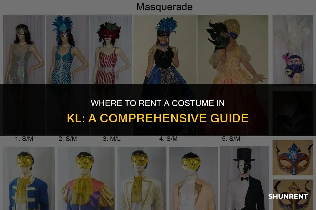 where to rent a costume in kl