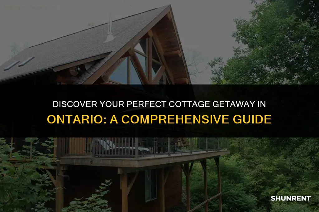 where to rent a cottage in ontario