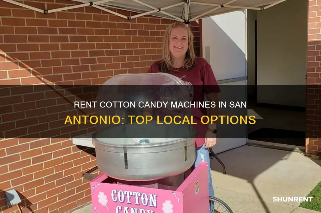 where to rent a cotton candy machine in san antonio