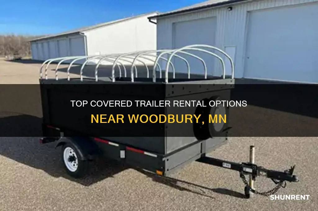 where to rent a covered trailer by woodbury mn
