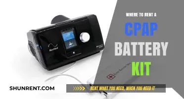 Where to Rent a CPAP Battery Kit: A Comprehensive Guide