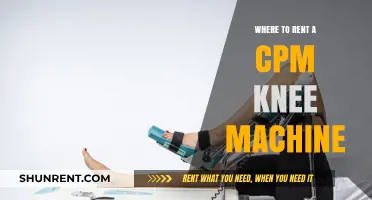 Where to Rent a CPM Knee Machine: Top Options and Considerations