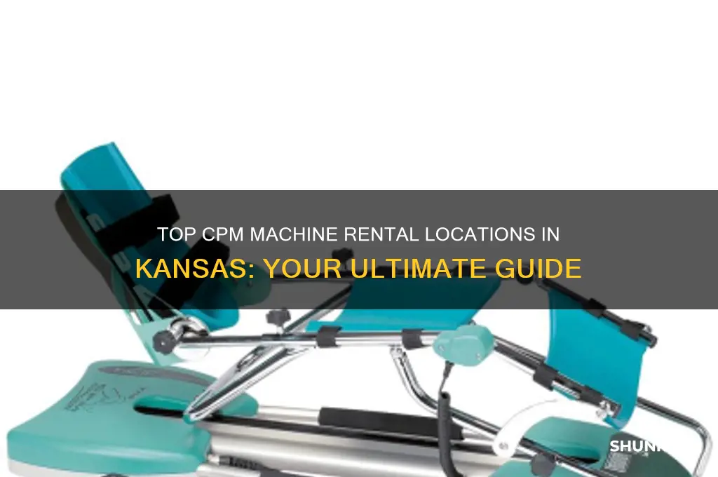 where to rent a cpm machine in kansas