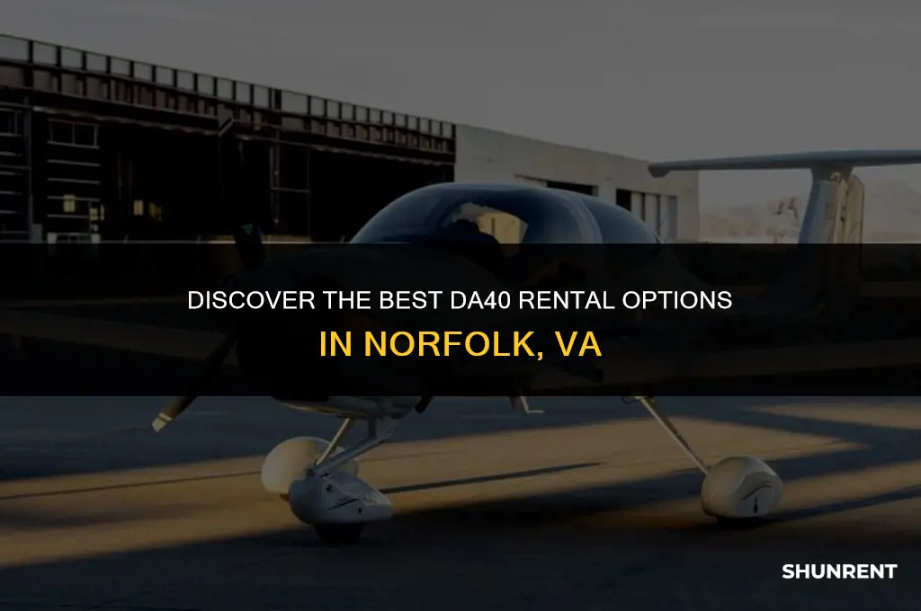 where to rent a da40 norfolk va