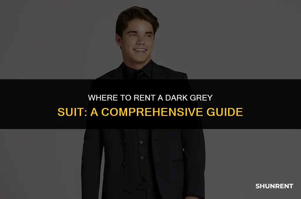 where to rent a dark grey suit