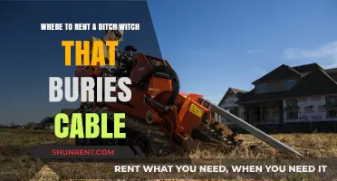 Renting a Ditch Witch for Cable Burial: Top Locations and Tips