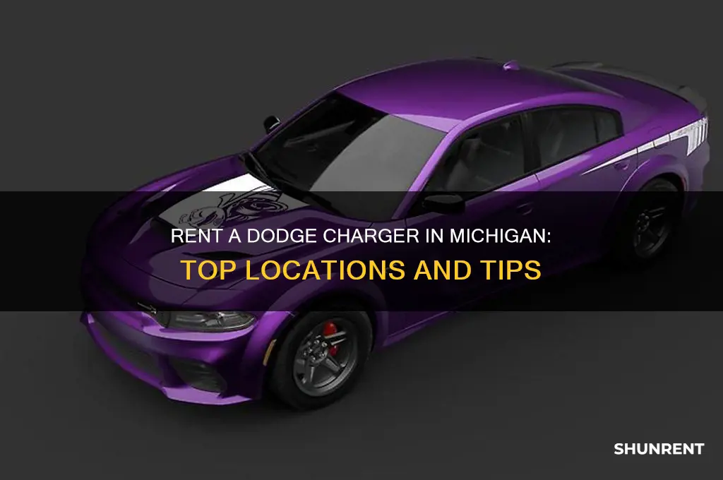 where to rent a dodge charger in michigan
