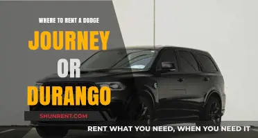 Renting a Dodge Journey or Durango: Top Locations and Tips