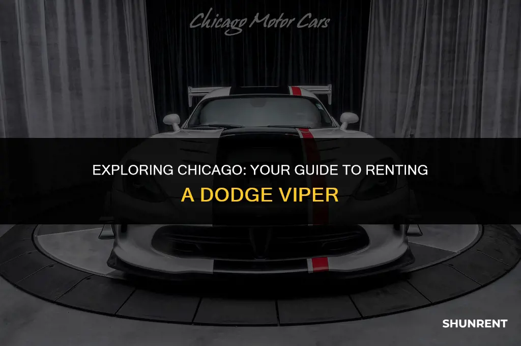 where to rent a dodge viper chicago