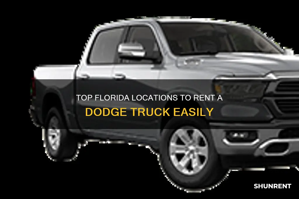 where to rent a dogde truck in florida