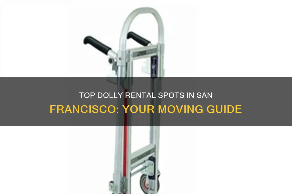where to rent a dolly in san francisco