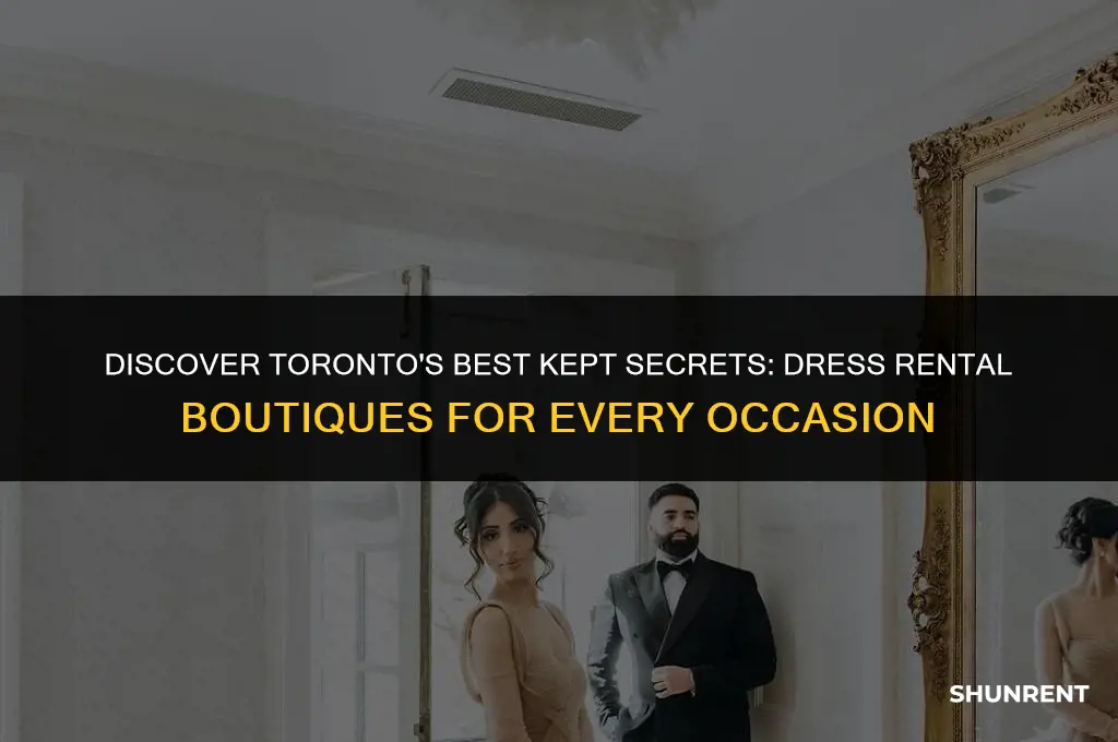 where to rent a dress in toronto