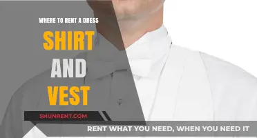 Rent Dress Shirts & Vests: Top Locations for Formal Wear